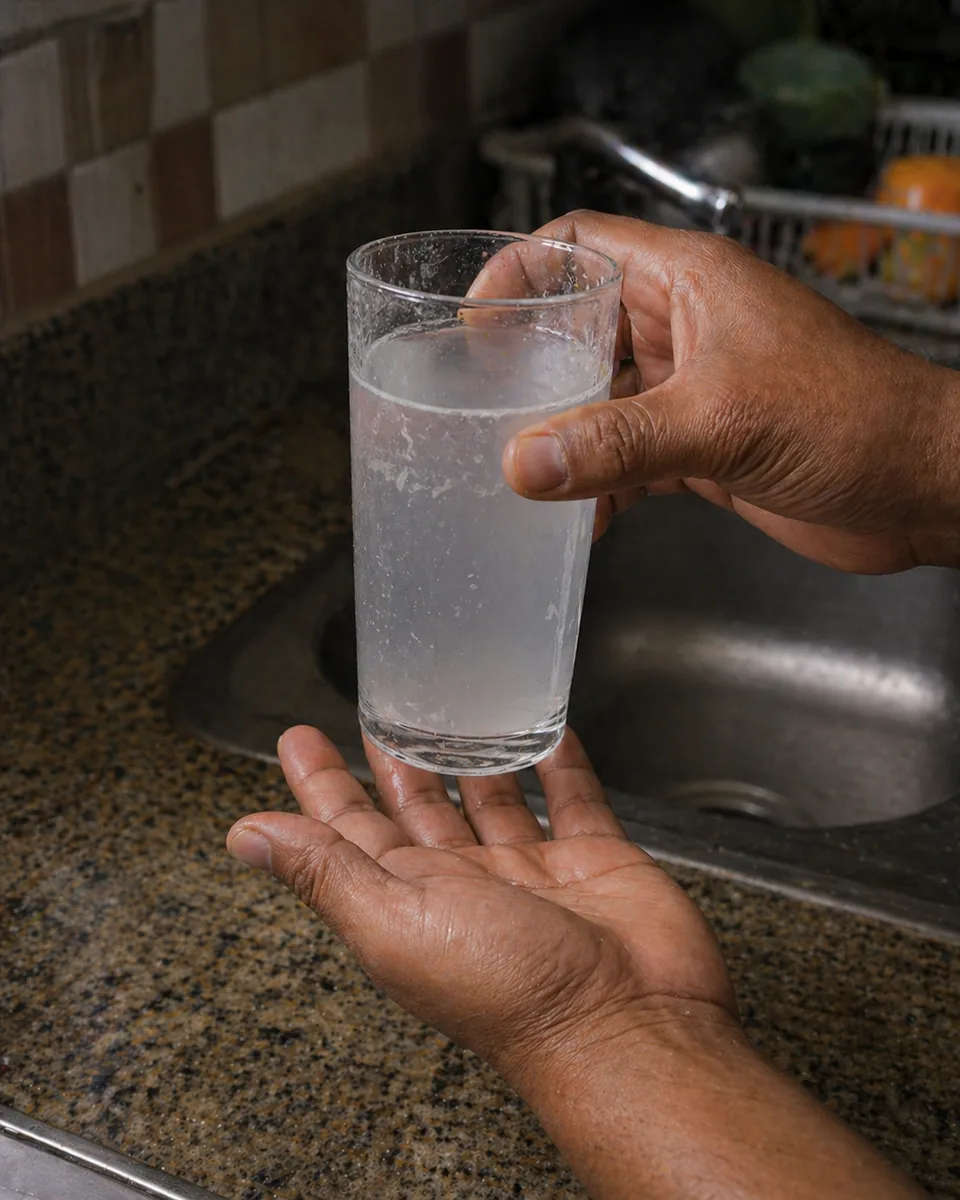 Agua con olor y sabor a cloro